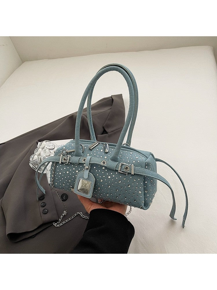 Chic & Versatile Women's Shoulder Bag - Perfect for Every Occasion! Black / One Size Blue / One Size Light Blue / One Size Black / One Size-Blue / One Size-Light Blue / One Size-