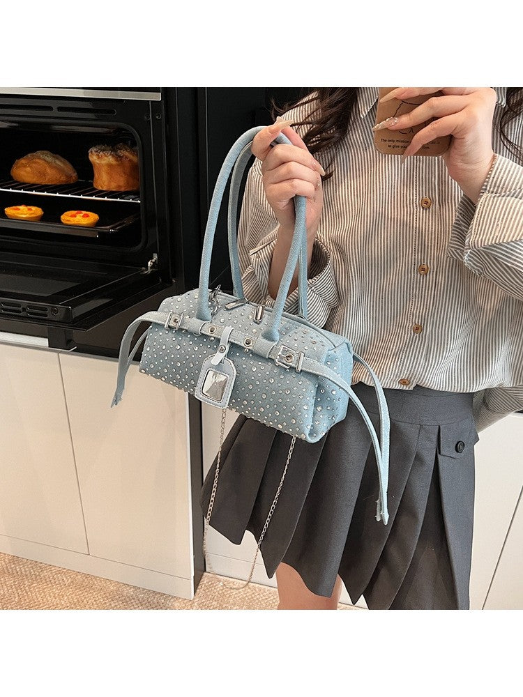Chic & Versatile Women's Shoulder Bag - Perfect for Every Occasion! Black / One Size Blue / One Size Light Blue / One Size Black / One Size-Blue / One Size-Light Blue / One Size-
