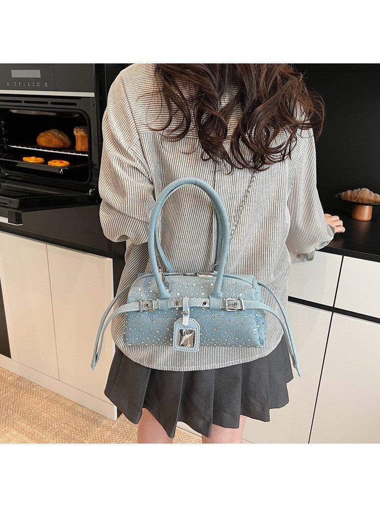 Chic & Versatile Women's Shoulder Bag - Perfect for Every Occasion! Black / One Size Blue / One Size Light Blue / One Size Black / One Size-Blue / One Size-Light Blue / One Size-