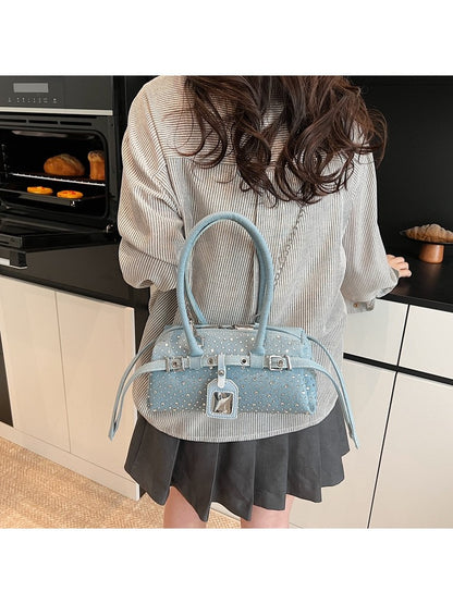 Chic & Versatile Women's Shoulder Bag - Perfect for Every Occasion! Black / One Size Blue / One Size Light Blue / One Size Black / One Size-Blue / One Size-Light Blue / One Size-