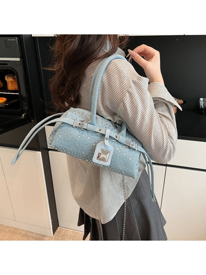 Chic & Versatile Women's Shoulder Bag - Perfect for Every Occasion! Black / One Size Blue / One Size Light Blue / One Size Black / One Size-Blue / One Size-Light Blue / One Size-
