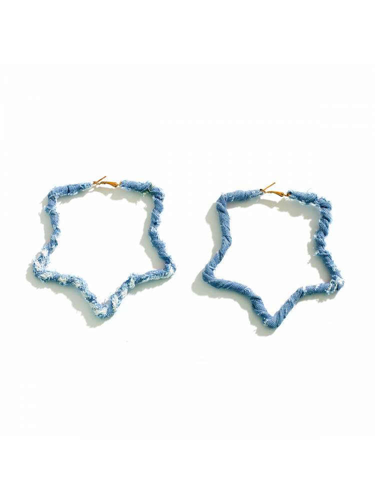 Elegant Bohemian Feather Drop Earrings – A Touch of Nature's Charm Circle / One Size Heart / One Size Square / One Size Circle / One Size-Heart / One Size-Square / One Size-Star / One Size-