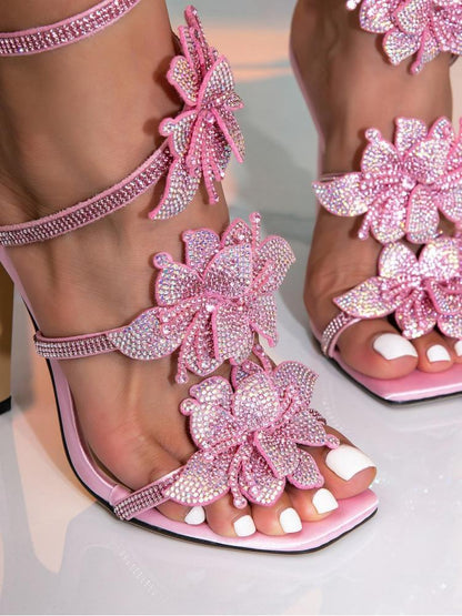 Chic Summer Elegance: Stylish Open-Toe Fashion Sandals Pink / 36 Pink / 37 Pink / 38 Pink / 36-Pink / 37-Pink / 38-Pink / 39-Pink / 40-Pink / 41-Pink / 42-