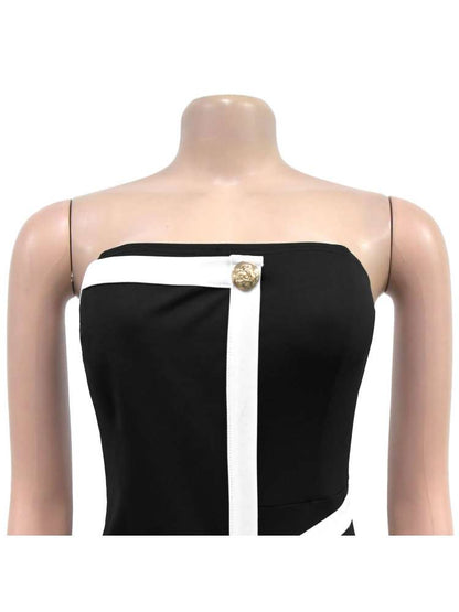 Chic Elegance: Women's Sleek Jumpsuit with Belted Detail Black / S Red / S White / S Black / S-Red / S-White / S-Black / M-Red / M-White / M-Black / L-Red / L-White / L-Black / XL-Red / XL-White / XL-Black / 2XL-Red / 2XL-White / 2XL-