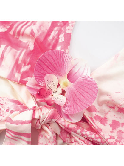 Chic 3D Floral Skirt Set - Trendy Outfit for Effortless Style Pink / S Pink / M Pink / L Pink / S-Pink / M-Pink / L-