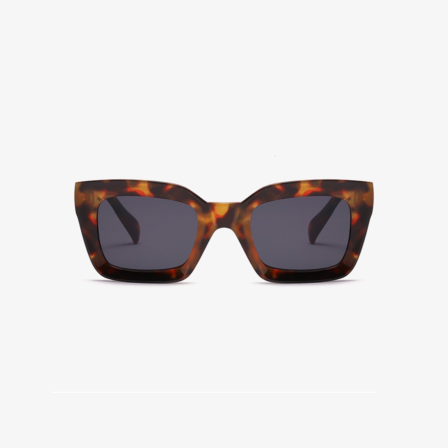 Polycarbonate Square Sunglasses - Fashionqueene.com-Sunglasses