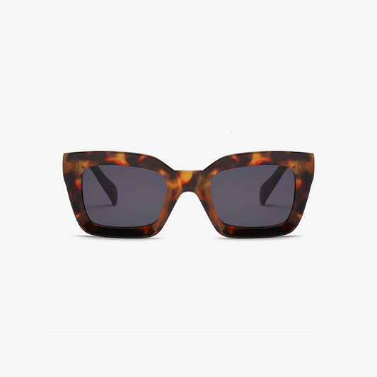 Polycarbonate Square Sunglasses - Fashionqueene.com-Sunglasses