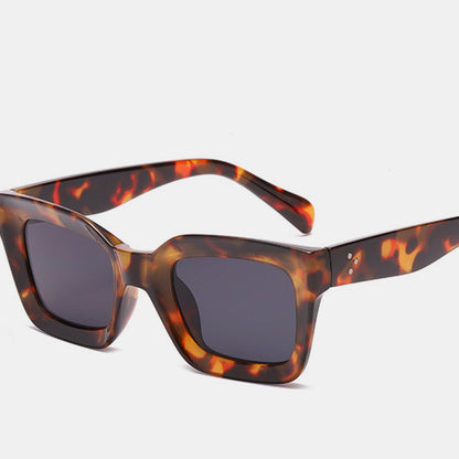 Polycarbonate Square Sunglasses - Fashionqueene.com-Sunglasses