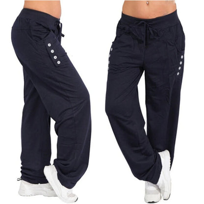Loose Casual Pants Women Jogger Trousers Plus Size Women Leggings