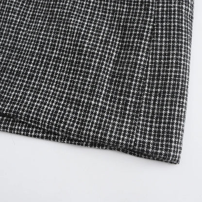Men s Classic Plaid Print  Fit Blazer Jacket with Notched Lapel and Two Button Closure for Fall Fashion Comfort