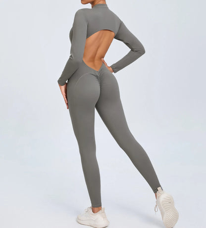 One-Piece Yoga Complete Sports Set Women Suits Gym Set Women's Training Siamese Fitness Suit Women Sportswear
