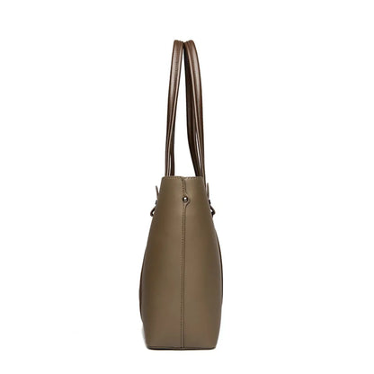 Luxury Shoulder Bags High-End Pu Leather Handbags Caual Tote