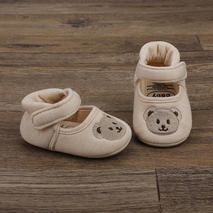 Cute Cartoon Bear Rabbit and Casual Baby Boys Shoes Baby Accessories 0-18 Months