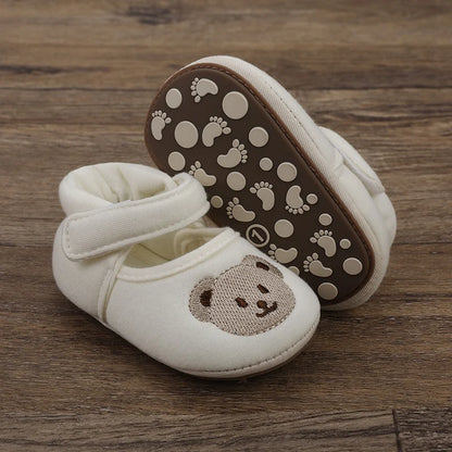 Cute Cartoon Bear Rabbit and Casual Baby Boys Shoes Baby Accessories 0-18 Months