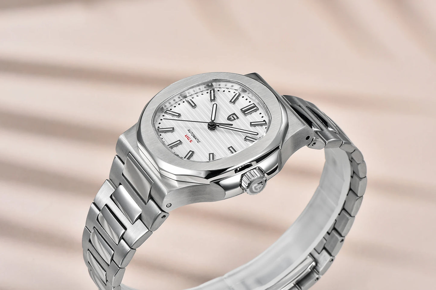 40MM Men's Watches Luxury Automatic Watch For Men Mechanical WristWatch Stainless Steel Sapphire glass