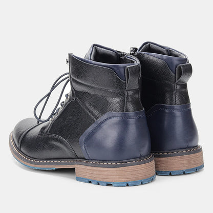 Brogue Chelsea Men Boots 2025 American style Comfortable Fashion Leather Boots