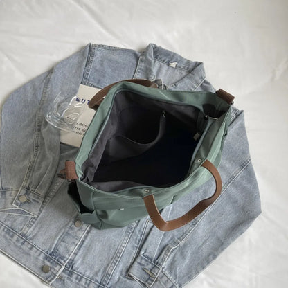 Stylish Nylon Tote Student shoudler Bags for Women Ladies Business Hand-held Briefcase Commuter Tote A4 Laptop High-end Designer