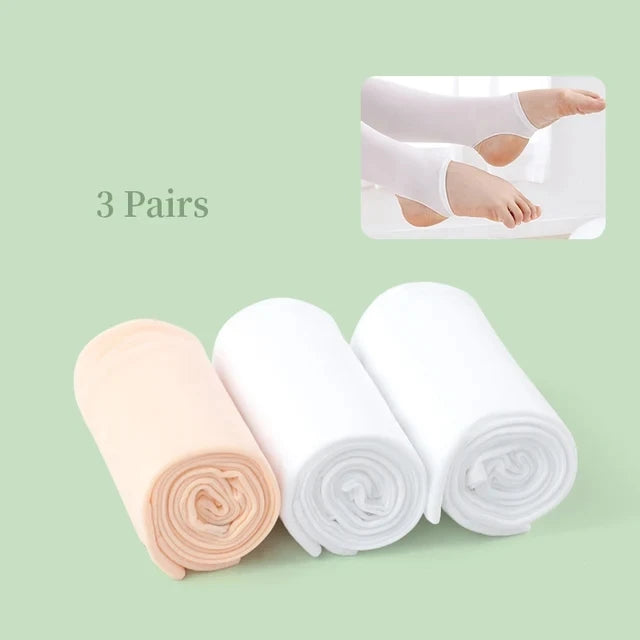 Gymnastics With Hole Pantyhose Women Stirrup Pants Tights Girls Ballet Dance