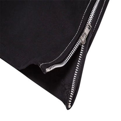 Men'S Gothic Pants Punk Rock Perforated Bondage Pants Outdoor Men Camping Hiking Fishing Casual Pants