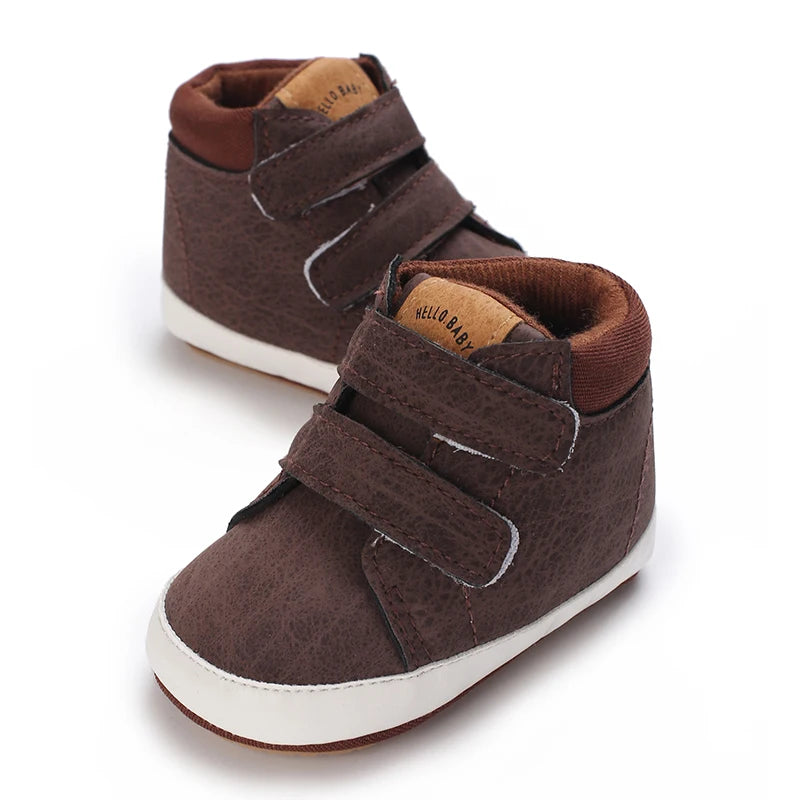 Casual Comfortable Sneakers For Baby Boys, Lightweight Non Slip Walking Shoes For Indoor Outdoor