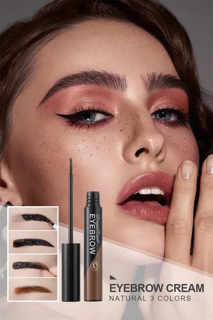 Black Brown Peel-off Eyebrow Gel Tint Makeup Waterproof Lasting Eye Brow Enhancers Liquid Easy Natural Brow Tattoo