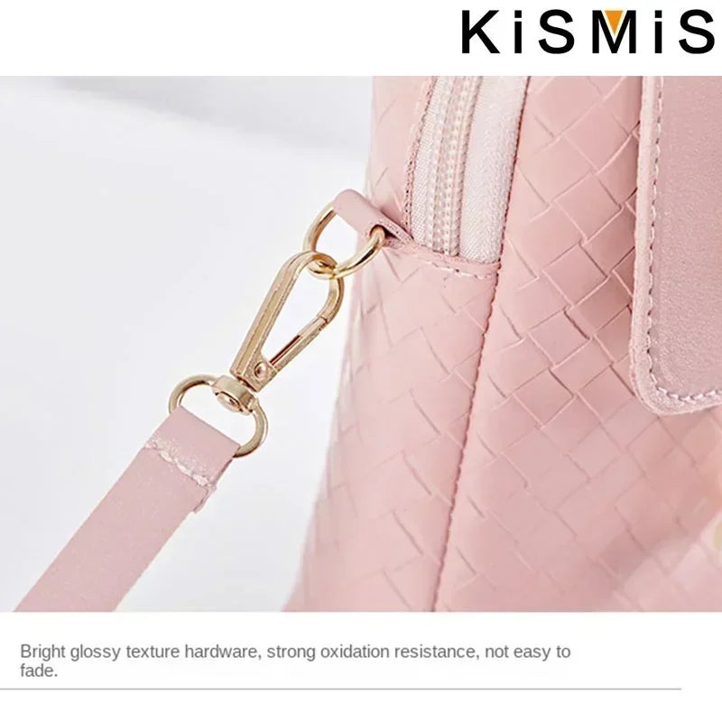 Fashion Women Mini PU Leather Crossbody Shoulder Bag Casual Mobile Phone Wallet Cute Handbag for Girls