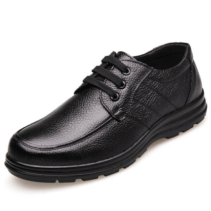 Genuine Leather Shoes Men Flats Fashion Soft Comfortable
