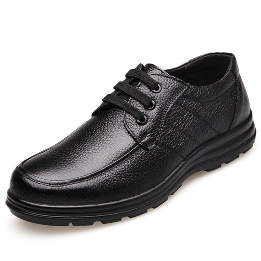 Genuine Leather Shoes Men Flats Fashion Soft Comfortable