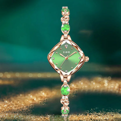 Luxury Crystal Diamond Metal Bracelet Waterproof Diamond Female Fashion Watches