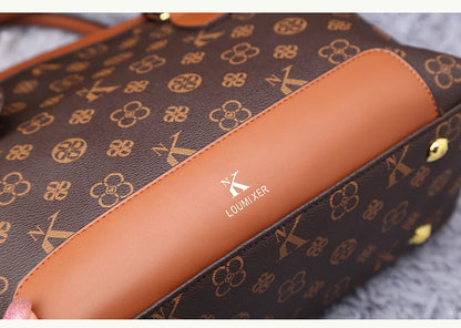 Light luxury brand women's bag fashionable, versatile and high-end handbag with large capacity