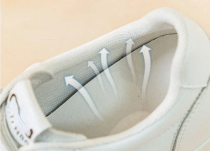 High quality 12cm Synthetic Genuine Leather Boot Ankle Platform Wedge High Brand Chunky Sneaker Shoes