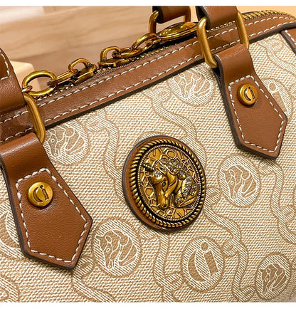 Brand Designer Luxury Pillow Bag Retro Single Shoulder Crossbody Bag