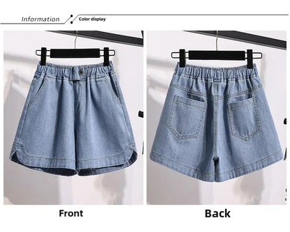 Plus Size Plus Size High Waist Wide Leg Hot Pants Women's Short Pants