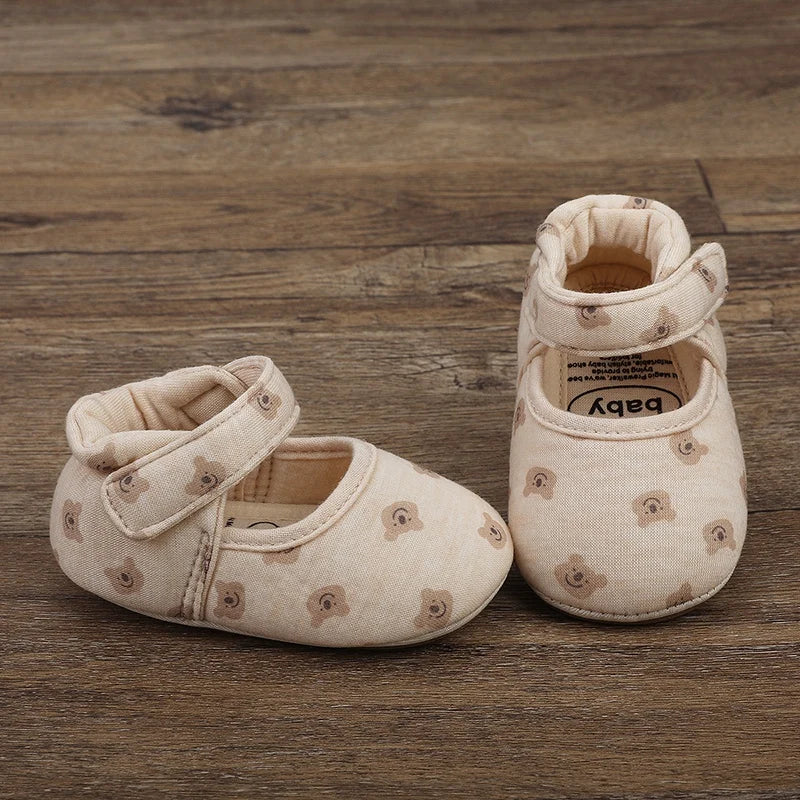 Cute Cartoon Bear Rabbit and Casual Baby Boys Shoes Baby Accessories 0-18 Months