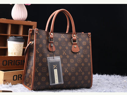 Light luxury brand women's bag fashionable and versatile single shoulder crossbody high-end handbag with large capacity