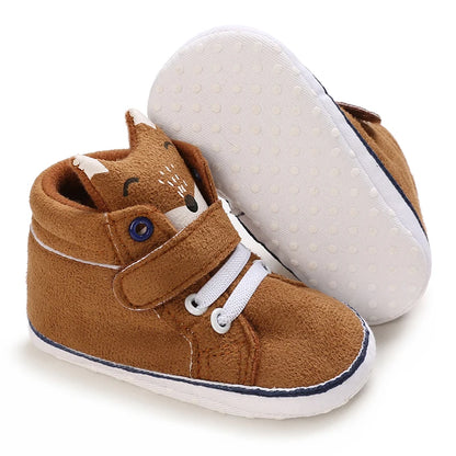 Casual And Fashionable Baby Cartoon Soft Soled Shoes 0-1 Year Old Walking Shoes