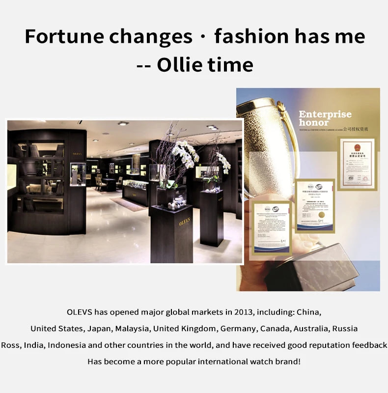 Gold Original Quartz Wristwatch Waterproof Luminous Watch for Male Rhombus Mirror Date Week