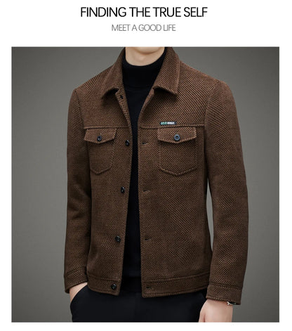 Casual Coat High Quality Lapel Trend Wear Top All