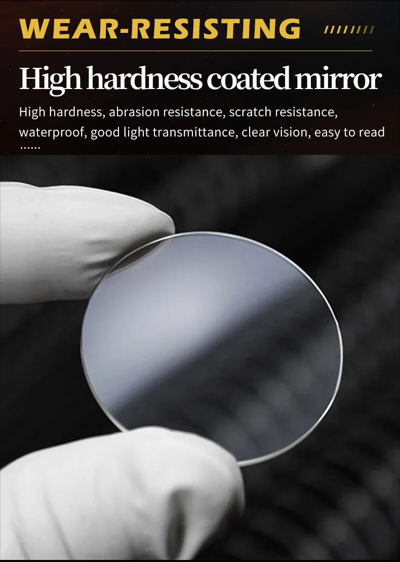 Top Brand Luxury Original Waterproof Quartz Watch for Man Gold Skeleton Style 24 Hour Day Night New