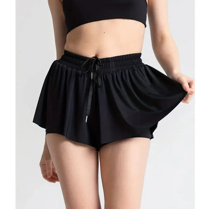 Flowy Athletic Shorts for Women Gym Yoga Workout Running Tennis Skirt Comfy Skort