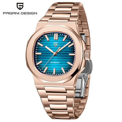40MM Men's Watches Luxury Automatic Watch For Men Mechanical WristWatch Stainless Steel Sapphire glass