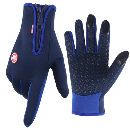 Thermal Winter Gloves For Men Women Touchscreen Warm Outdoor Cycling Driving Motorcycle Gloves Windproof Non-Slip Womens Gloves