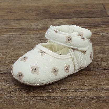 Cute Cartoon Bear Rabbit and Casual Baby Boys Shoes Baby Accessories 0-18 Months