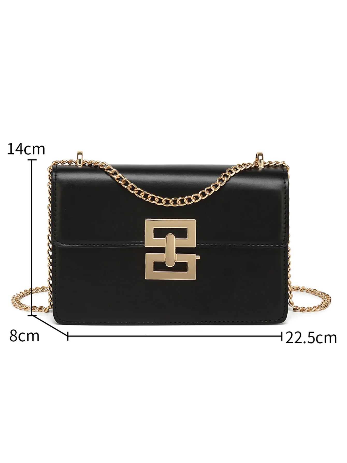 Belt decoration flip cover handbag crossbody bag