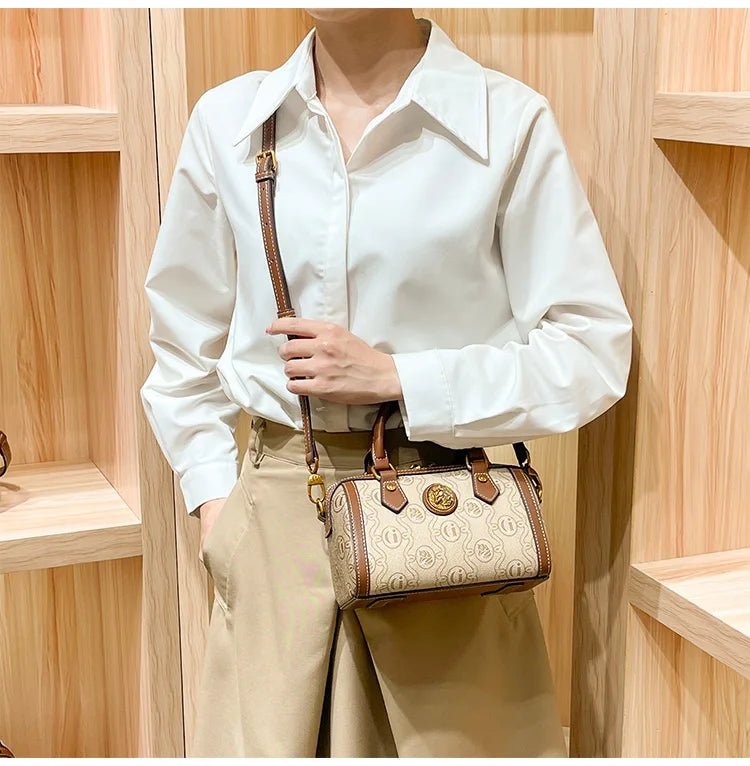 Brand Designer Luxury Pillow Bag Retro Single Shoulder Crossbody Bag