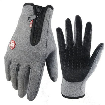 Thermal Winter Gloves For Men Women Touchscreen Warm Outdoor Cycling Driving Motorcycle Gloves Windproof Non-Slip Womens Gloves