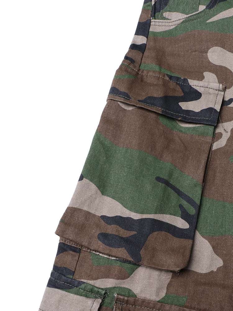 Cargo Jumpsuits Starpless Sleeveless High Waist Spliced Pockets Streetwear Camouflage / S Camouflage / XL ARMYGREEN / S Camouflage / S-Camouflage / XL-ARMYGREEN / S-ARMYGREEN / M-ARMYGREEN / L-ARMYGREEN / XL-Camouflage / M-Camouflage / L-