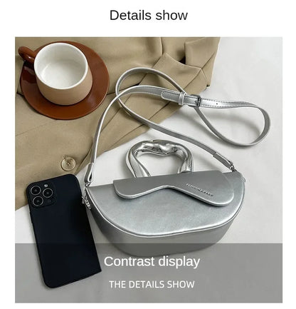 Solid Soft Shoulder Bag High Quality Bags for Women Hasp Interior Compartment Pu Women's Handbag