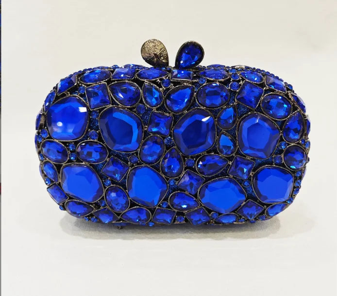 XIYUAN Big Stones Evening Purse Bags Rhinestone Wedding Gems Clutch Bag Bridal Clutches Women Diamonds