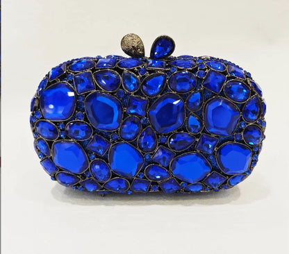 XIYUAN Big Stones Evening Purse Bags Rhinestone Wedding Gems Clutch Bag Bridal Clutches Women Diamonds